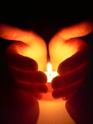 prayer candle