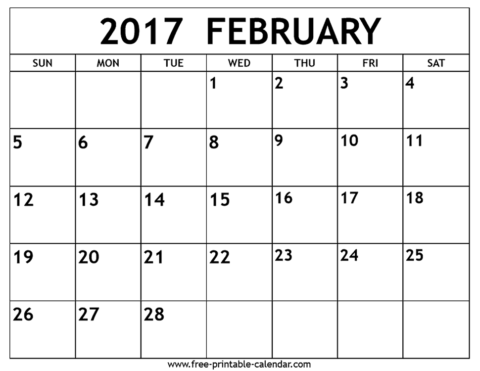 February Calendar Resources Education Secretariat